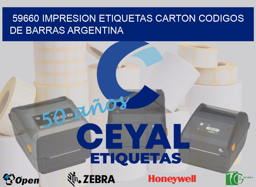 59660 IMPRESION ETIQUETAS CARTON CODIGOS DE BARRAS ARGENTINA