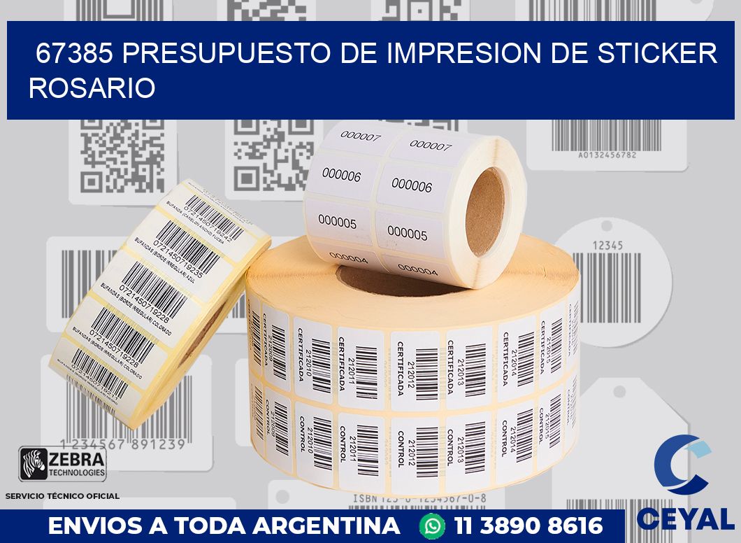 67385 PRESUPUESTO DE IMPRESION DE STICKER ROSARIO