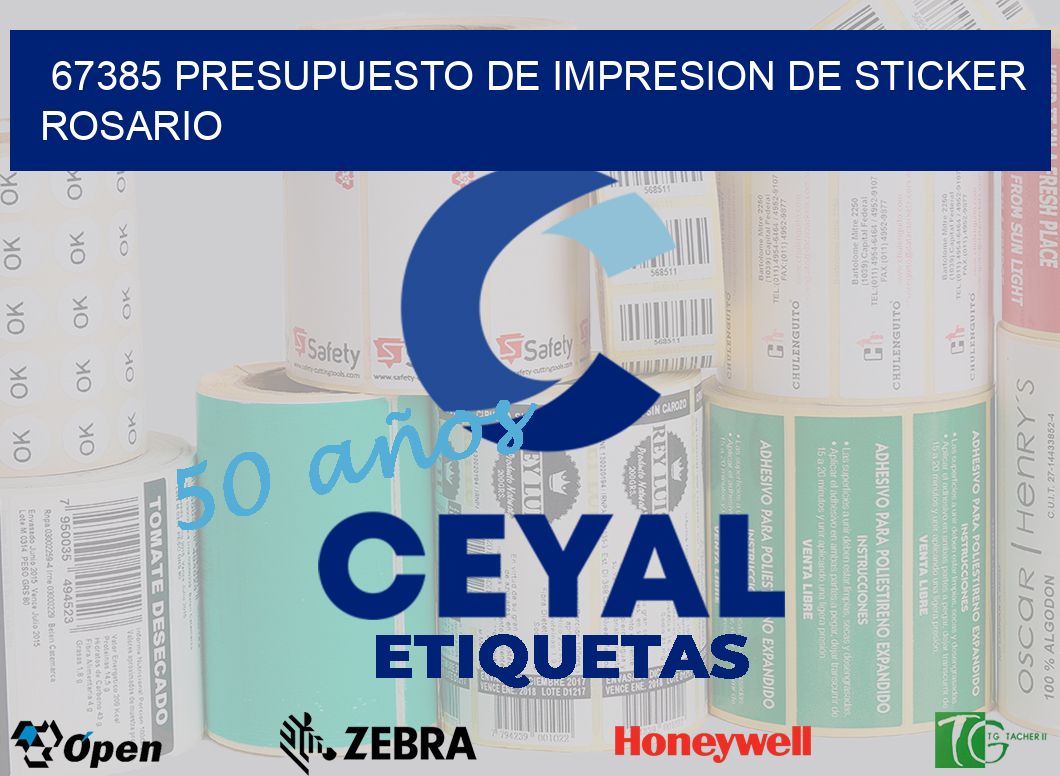 67385 PRESUPUESTO DE IMPRESION DE STICKER ROSARIO