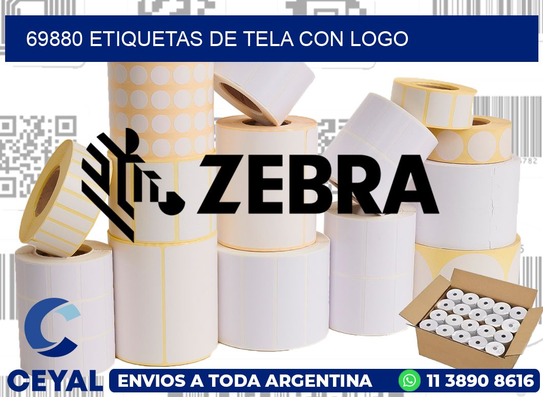 69880 ETIQUETAS DE TELA CON LOGO