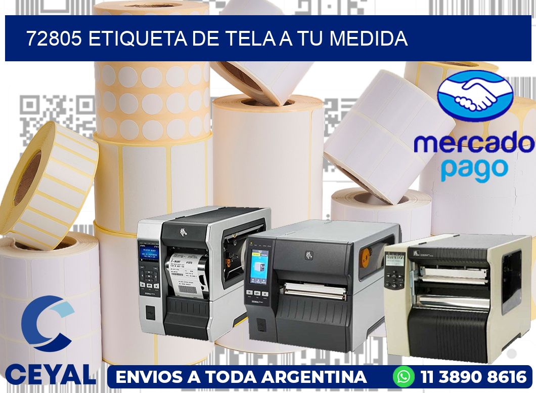 72805 ETIQUETA DE TELA A TU MEDIDA