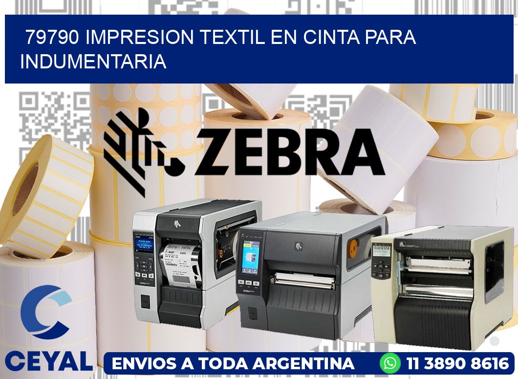 79790 IMPRESION TEXTIL EN CINTA PARA INDUMENTARIA