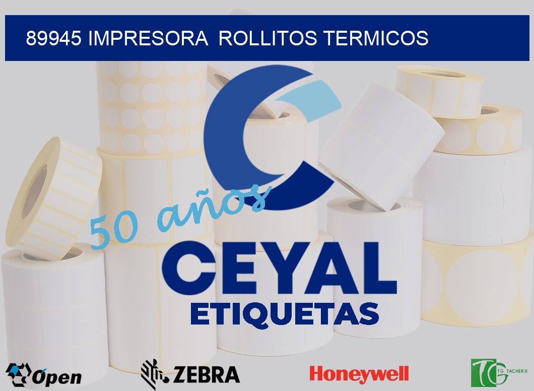89945 impresora  rollitos termicos