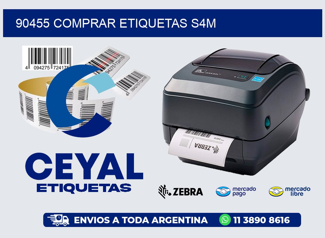 90455 COMPRAR ETIQUETAS S4M