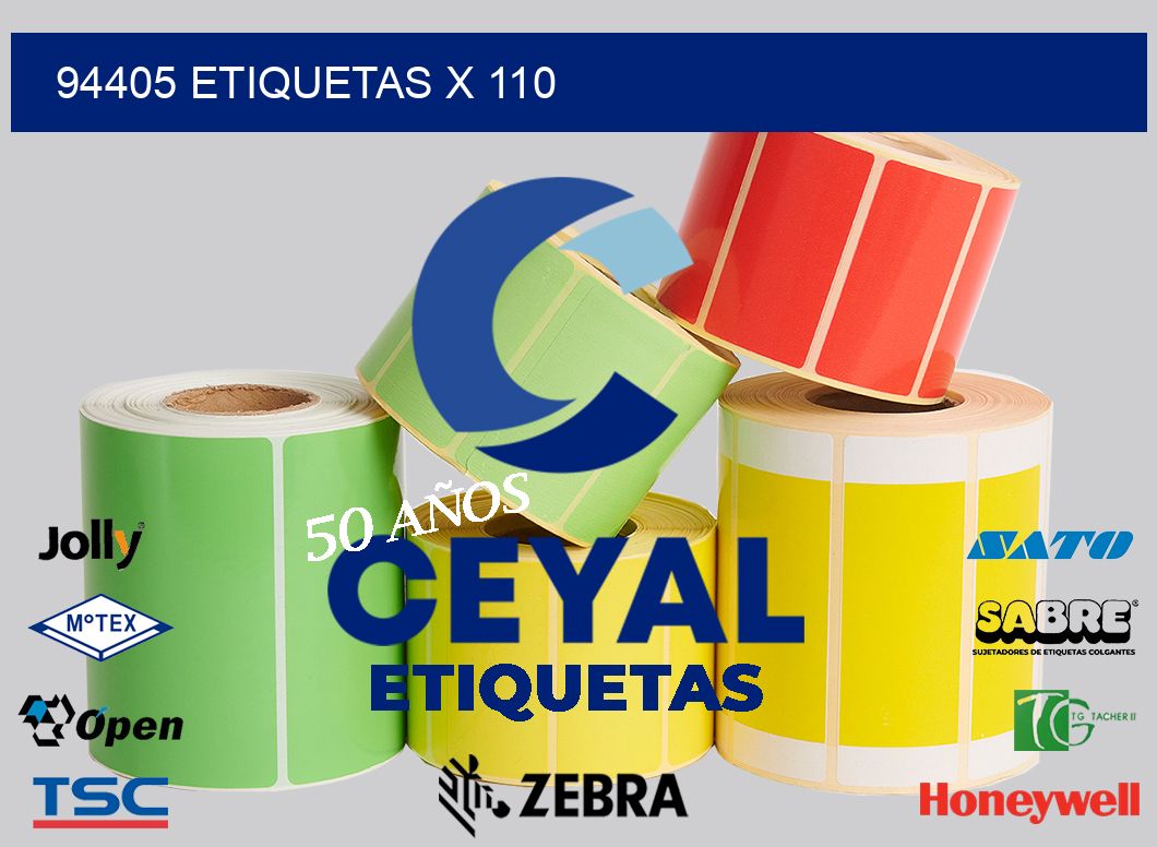94405 Etiquetas x 110