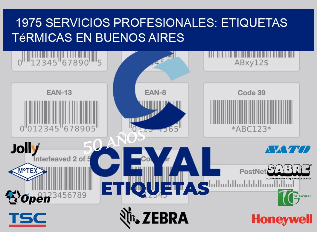 1975 Servicios Profesionales: Etiquetas Térmicas en Buenos Aires