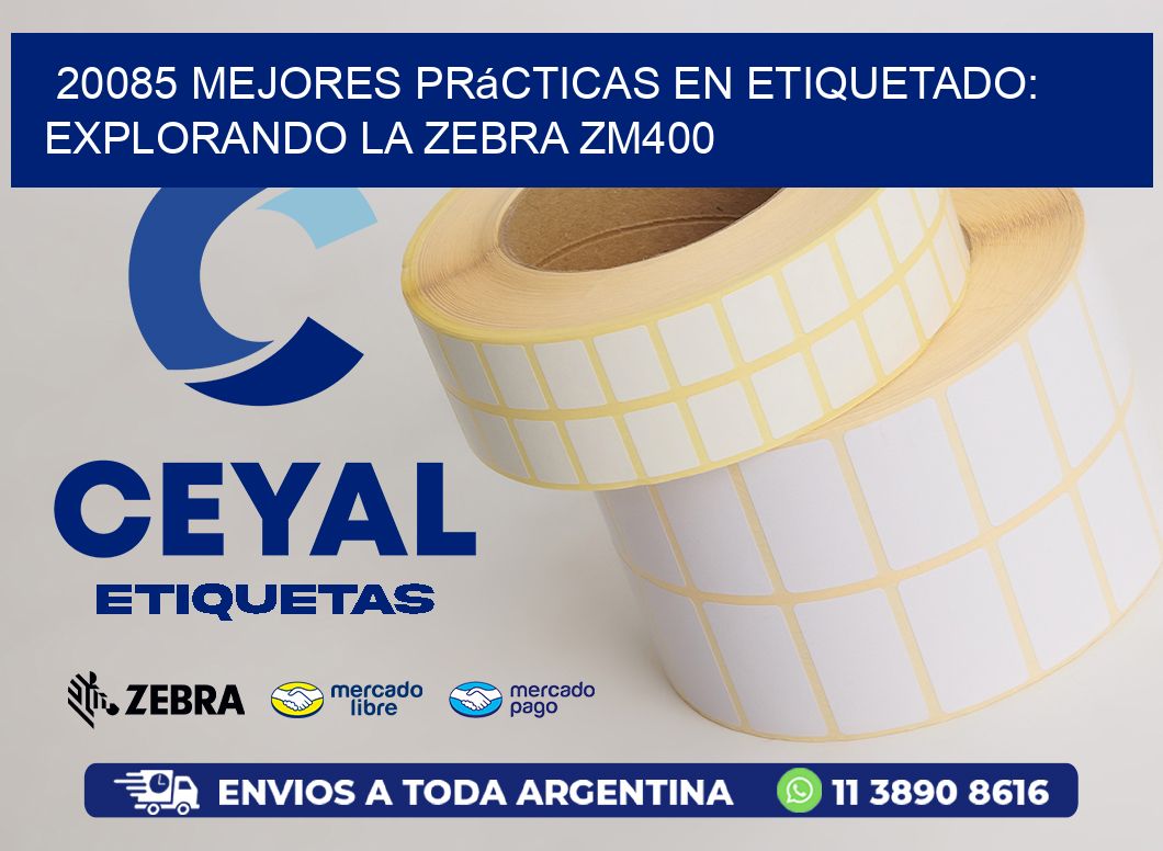20085 Mejores Prácticas en Etiquetado: Explorando la Zebra ZM400