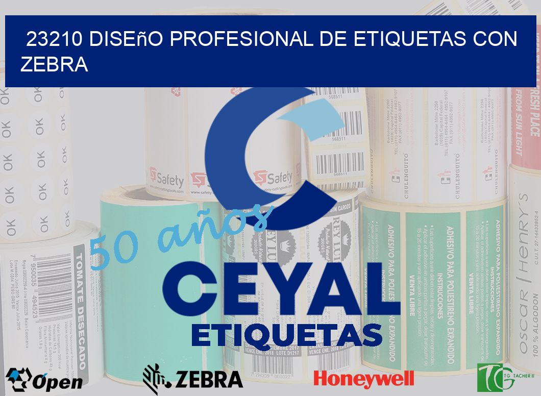 23210 Diseño Profesional de Etiquetas con Zebra