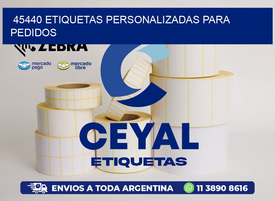 45440 ETIQUETAS PERSONALIZADAS PARA PEDIDOS