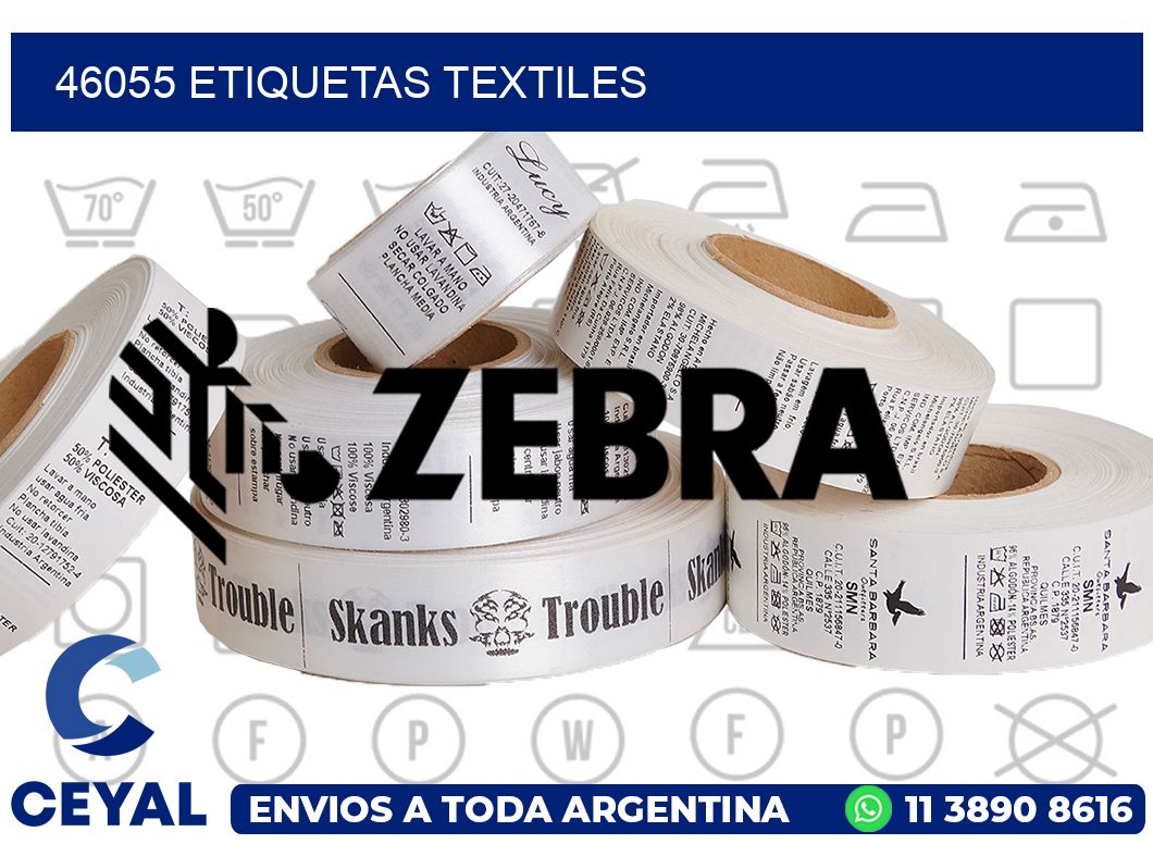 46055 ETIQUETAS TEXTILES