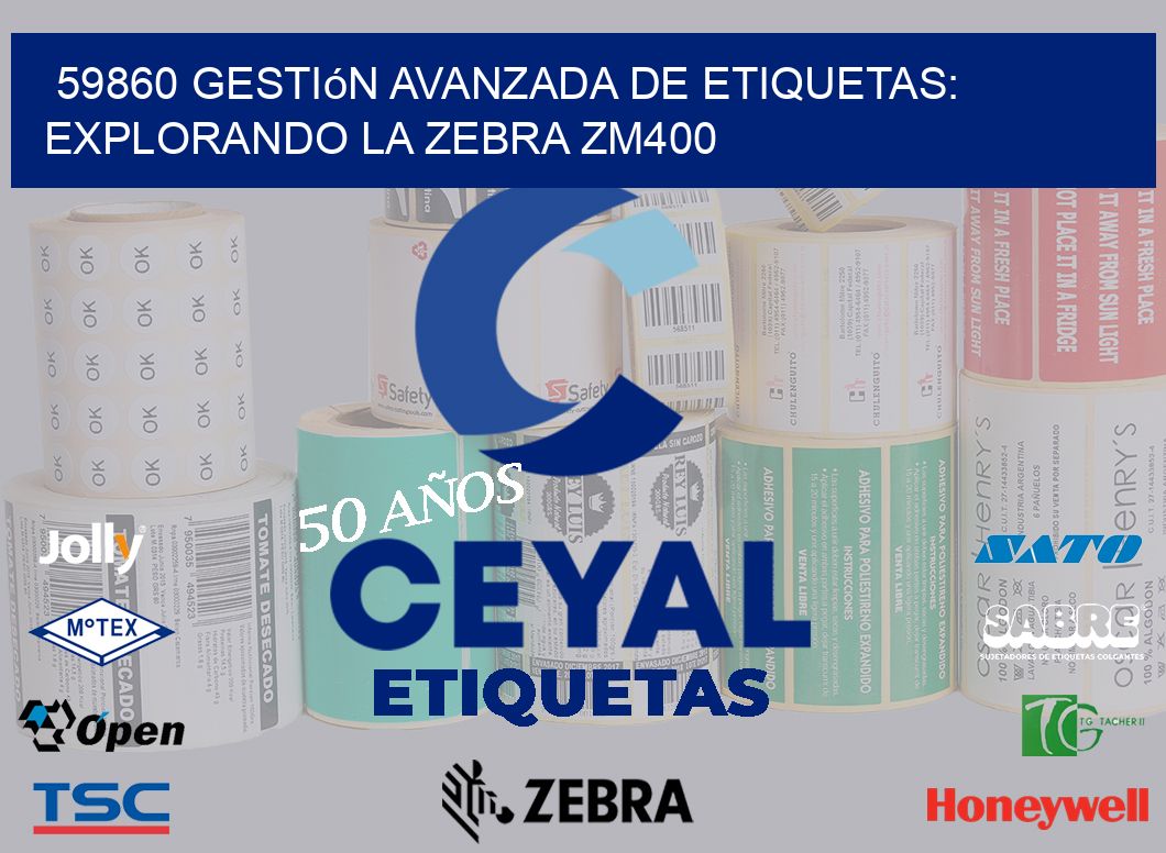 59860 Gestión Avanzada de Etiquetas: Explorando la Zebra ZM400