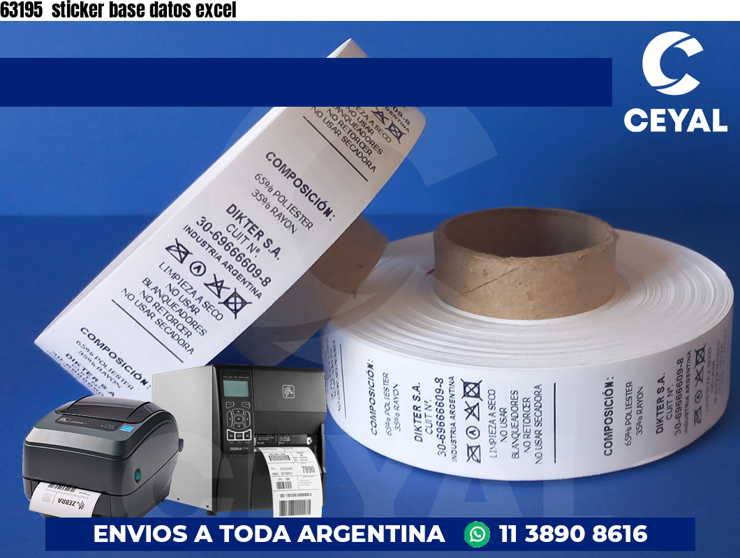 63195  sticker base datos excel