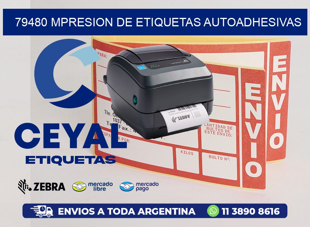 79480 MPRESION DE ETIQUETAS AUTOADHESIVAS