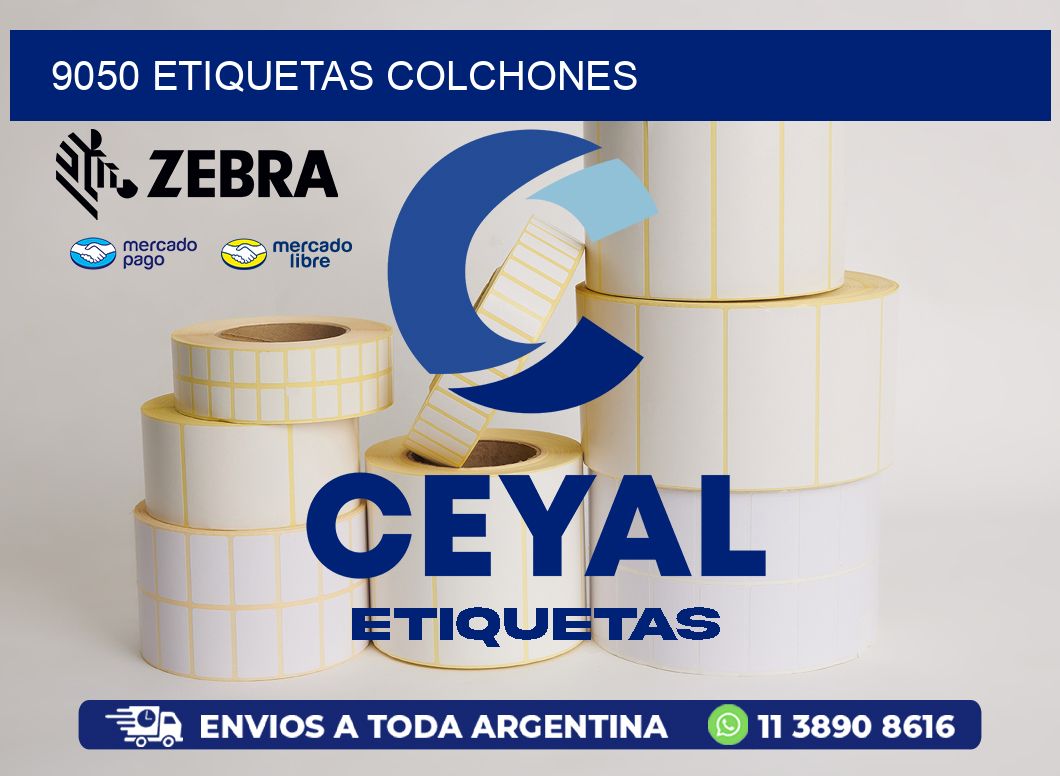 9050 etiquetas colchones
