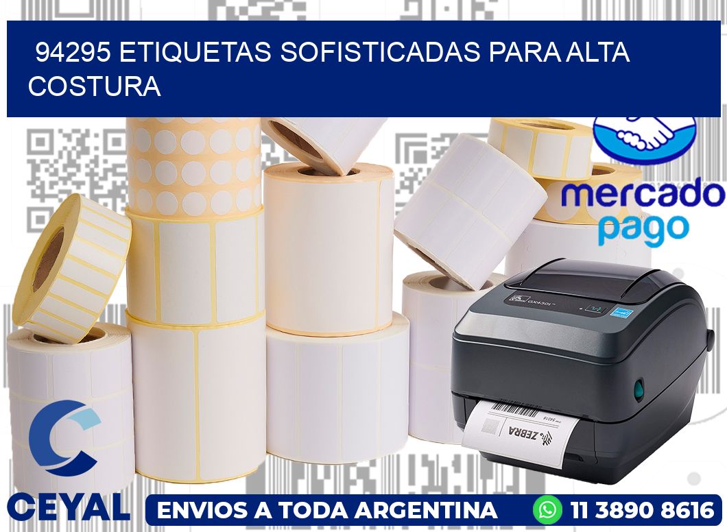 94295 ETIQUETAS SOFISTICADAS PARA ALTA COSTURA