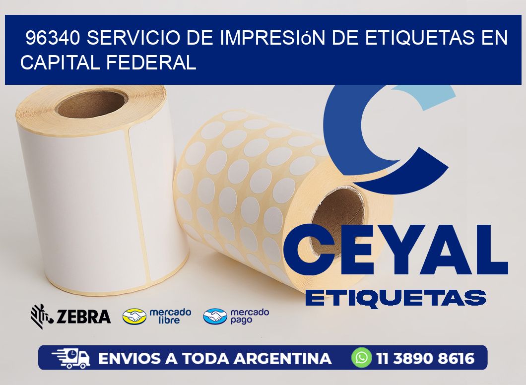 96340 Servicio de Impresión de Etiquetas en Capital Federal