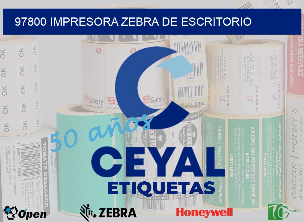 97800 IMPRESORA ZEBRA DE ESCRITORIO