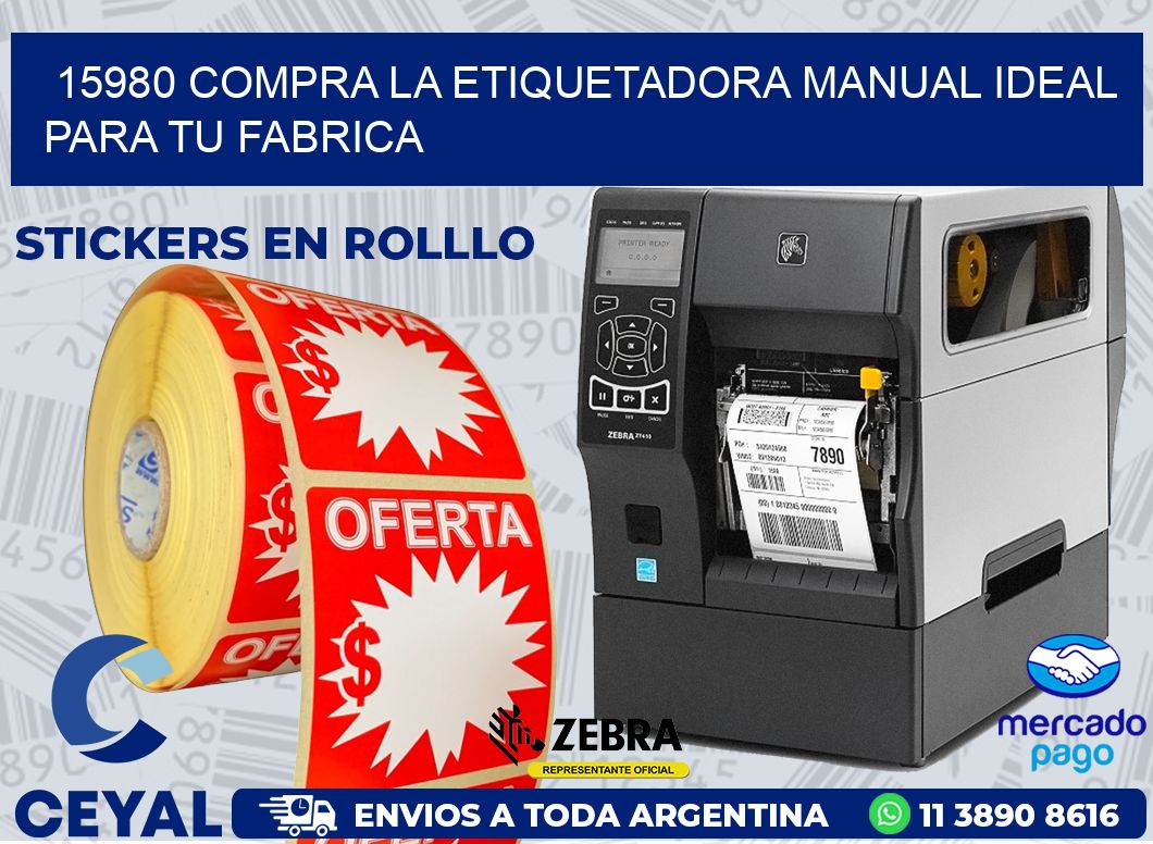 15980 COMPRA LA ETIQUETADORA MANUAL IDEAL PARA TU FABRICA