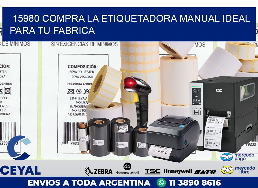 15980 COMPRA LA ETIQUETADORA MANUAL IDEAL PARA TU FABRICA