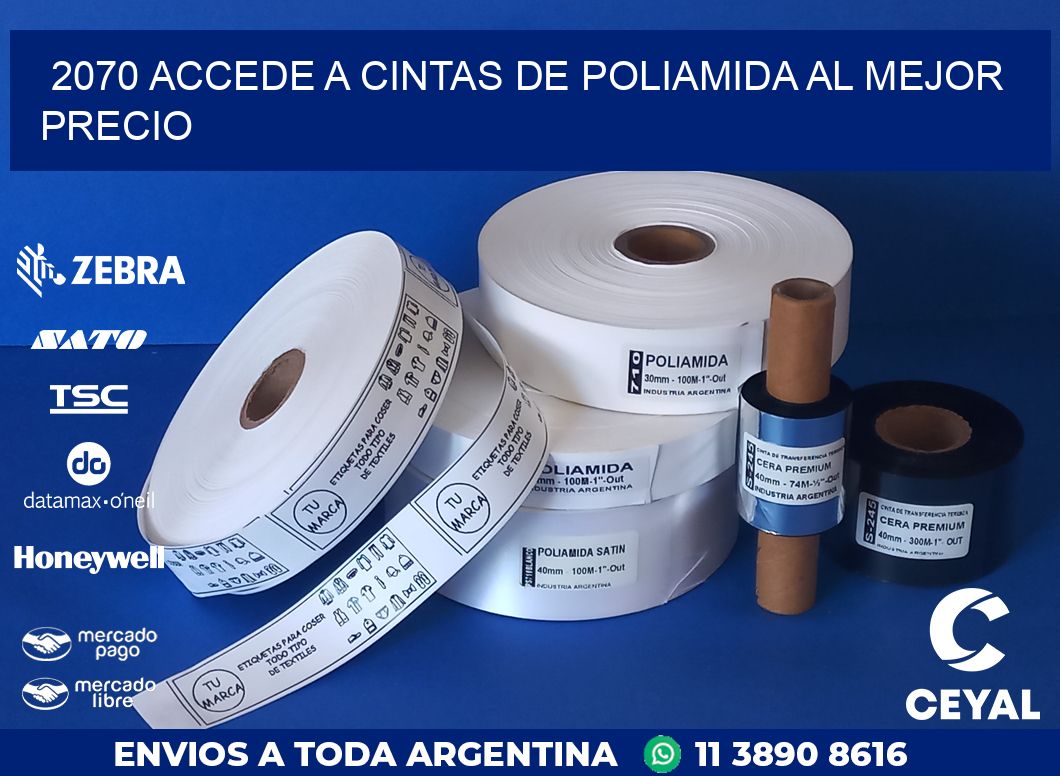 2070 ACCEDE A CINTAS DE POLIAMIDA AL MEJOR PRECIO