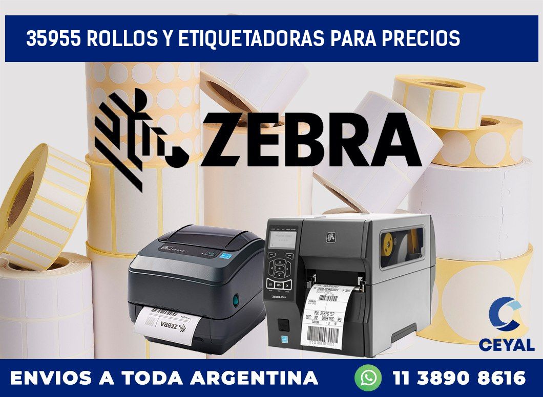 35955 ROLLOS Y ETIQUETADORAS PARA PRECIOS