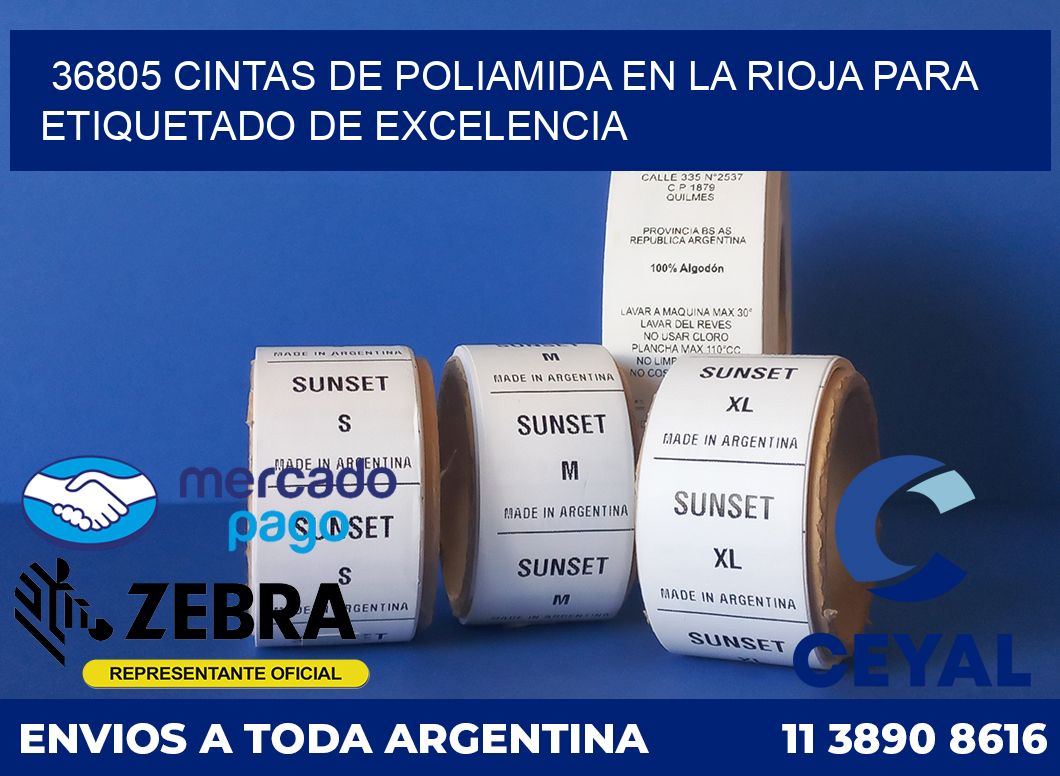 36805 CINTAS DE POLIAMIDA EN LA RIOJA PARA ETIQUETADO DE EXCELENCIA