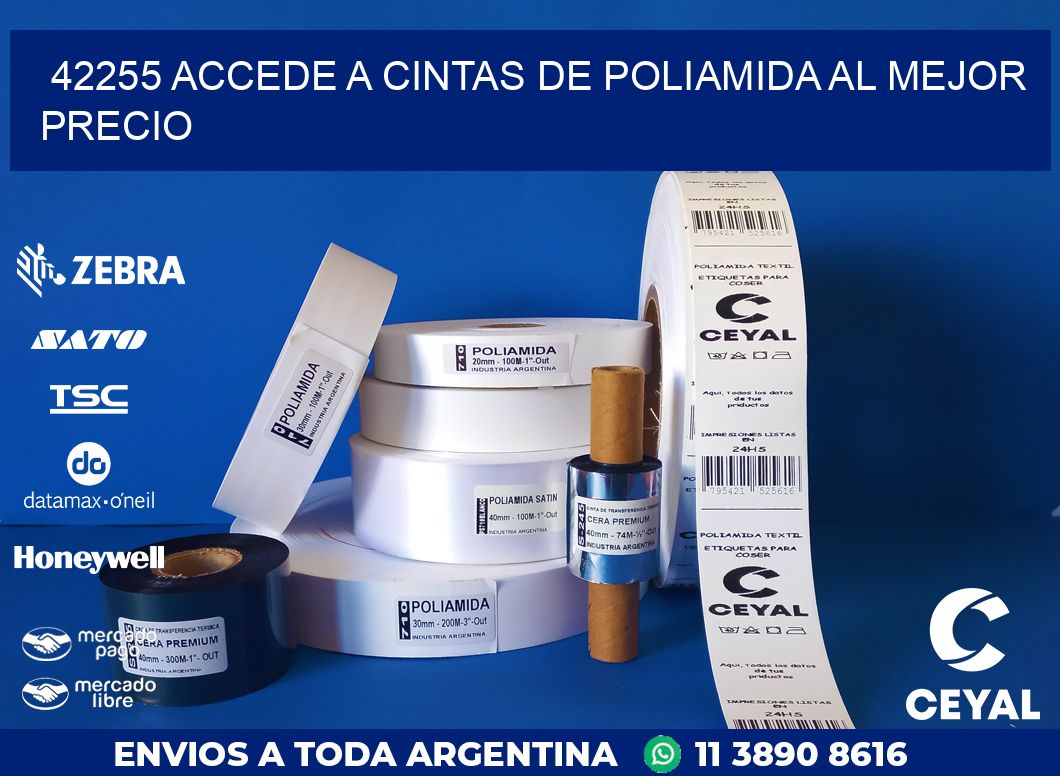 42255 ACCEDE A CINTAS DE POLIAMIDA AL MEJOR PRECIO