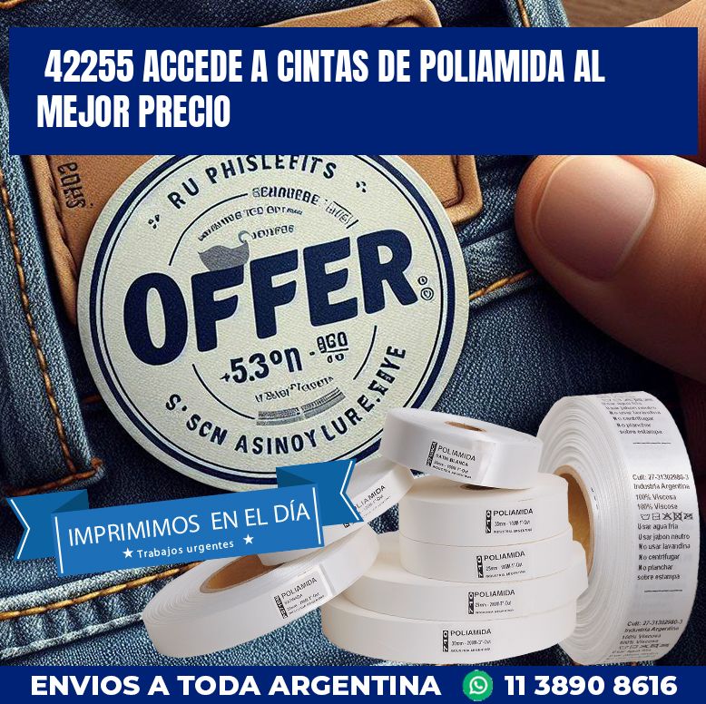 42255 ACCEDE A CINTAS DE POLIAMIDA AL MEJOR PRECIO