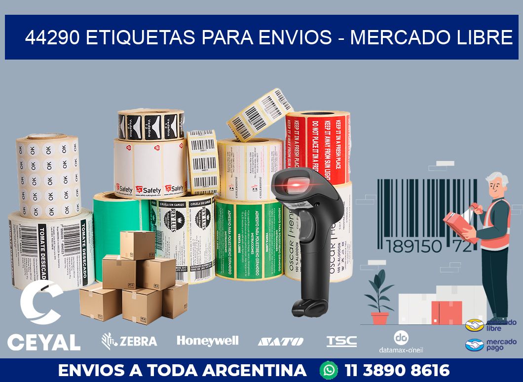 44290 ETIQUETAS PARA ENVIOS – MERCADO LIBRE