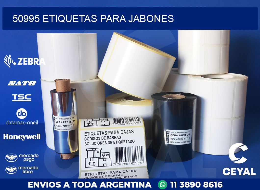 50995 ETIQUETAS PARA JABONES