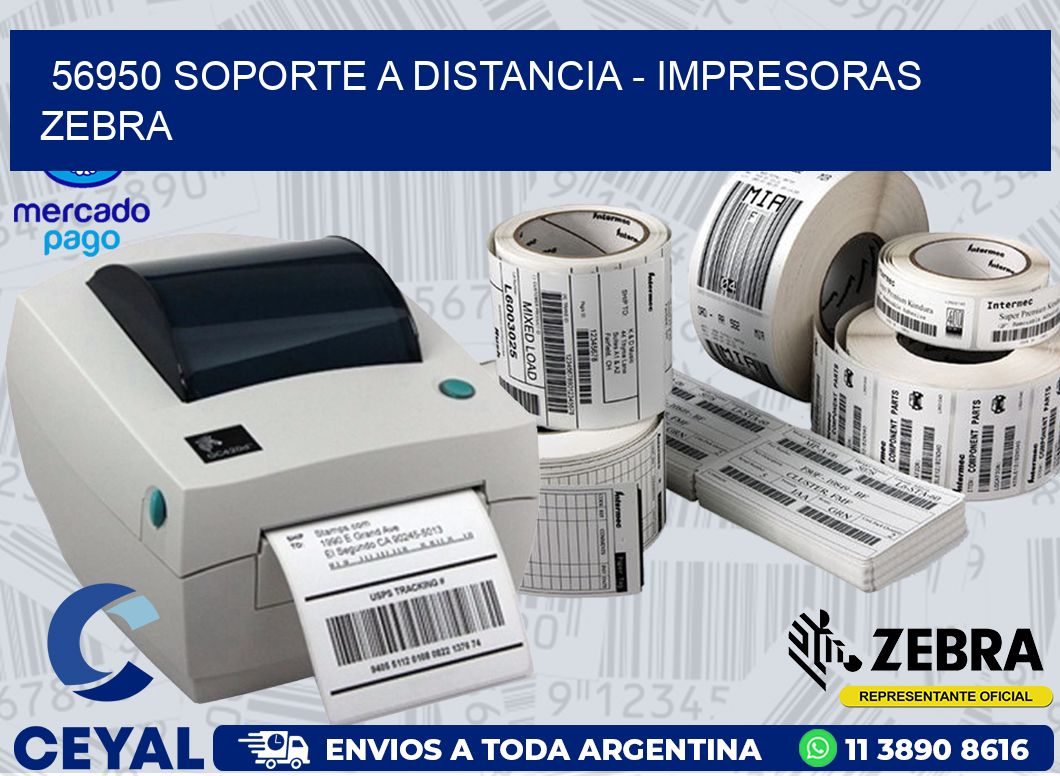 56950 SOPORTE A DISTANCIA - IMPRESORAS ZEBRA