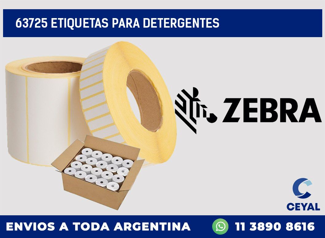 63725 ETIQUETAS PARA DETERGENTES