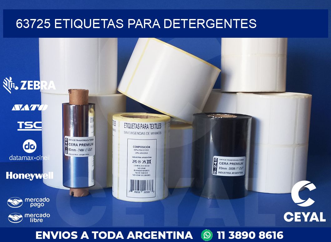 63725 ETIQUETAS PARA DETERGENTES