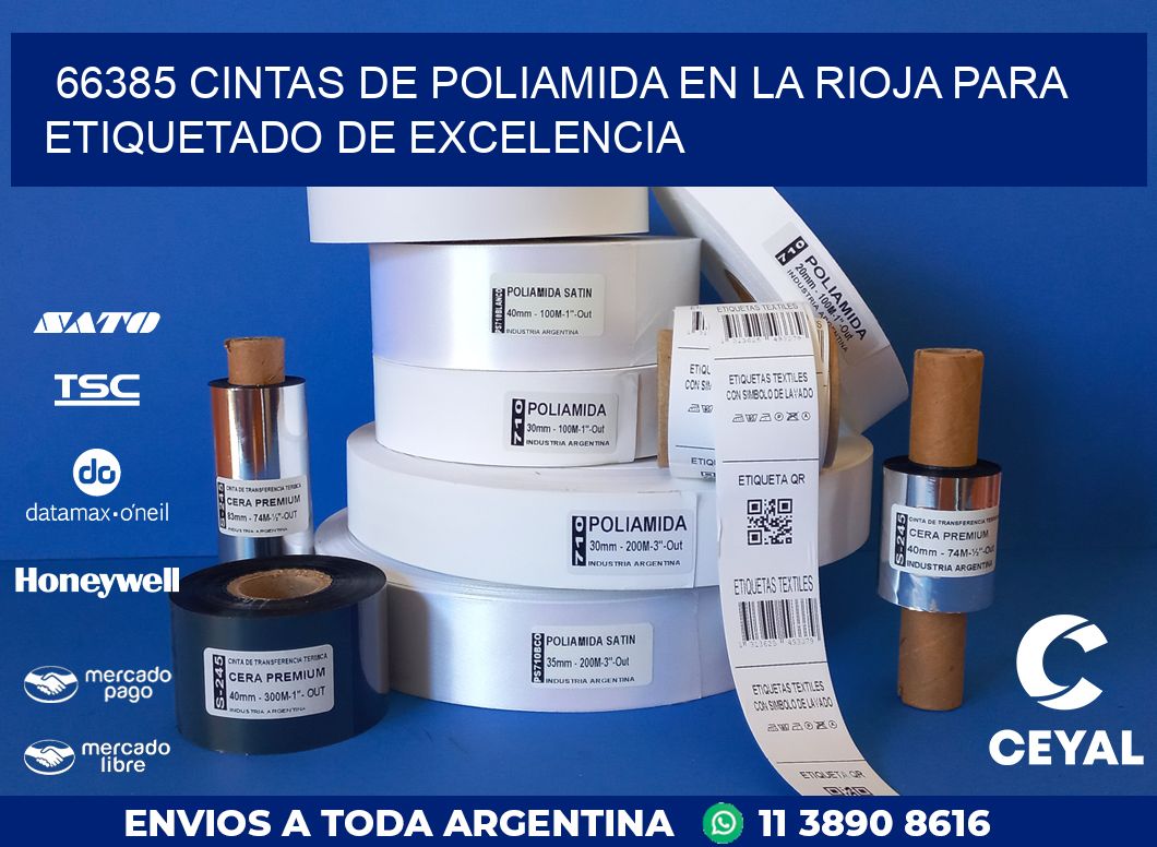 66385 CINTAS DE POLIAMIDA EN LA RIOJA PARA ETIQUETADO DE EXCELENCIA