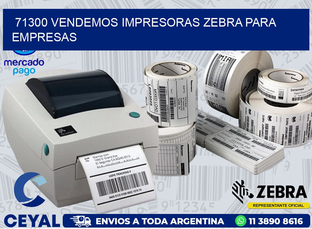 71300 VENDEMOS IMPRESORAS ZEBRA PARA EMPRESAS