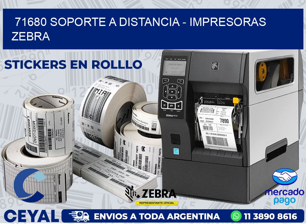 71680 SOPORTE A DISTANCIA - IMPRESORAS ZEBRA