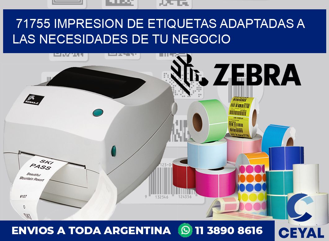 71755 IMPRESION DE ETIQUETAS ADAPTADAS A LAS NECESIDADES DE TU NEGOCIO
