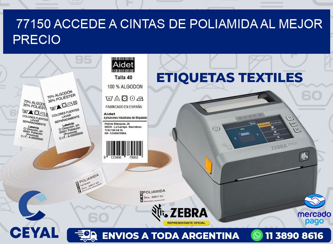 77150 ACCEDE A CINTAS DE POLIAMIDA AL MEJOR PRECIO