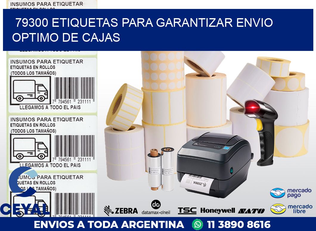 79300 ETIQUETAS PARA GARANTIZAR ENVIO OPTIMO DE CAJAS