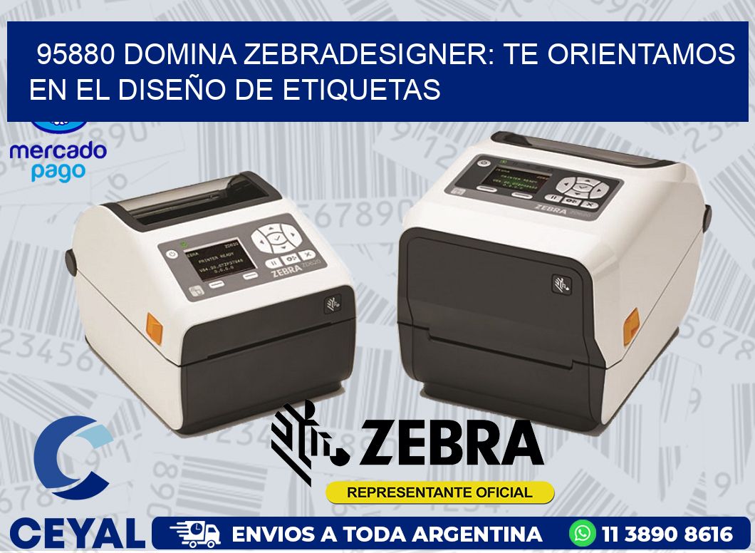 95880 DOMINA ZEBRADESIGNER: TE ORIENTAMOS EN EL DISEÑO DE ETIQUETAS