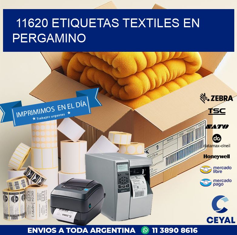 11620 ETIQUETAS TEXTILES EN PERGAMINO