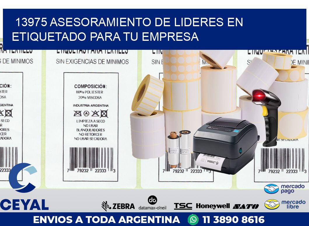 13975 ASESORAMIENTO DE LIDERES EN ETIQUETADO PARA TU EMPRESA