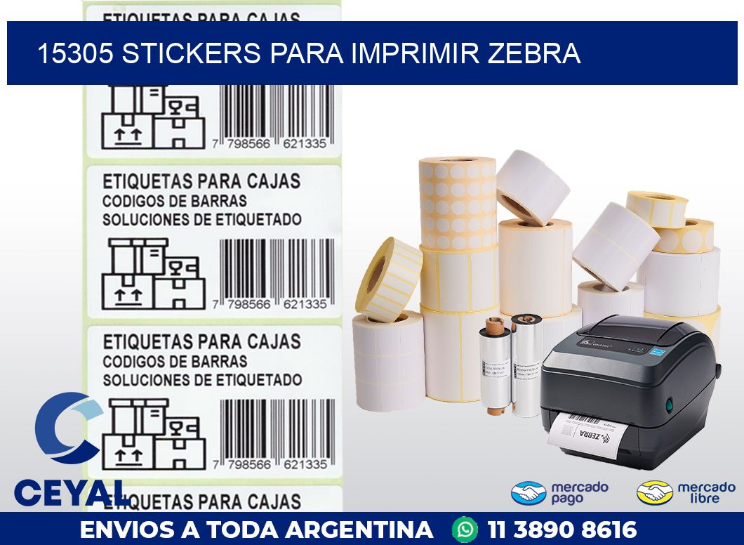 15305 STICKERS PARA IMPRIMIR ZEBRA