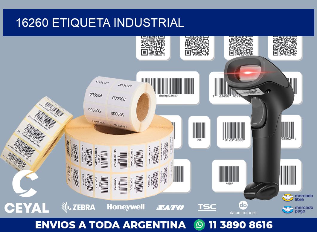 16260 ETIQUETA INDUSTRIAL