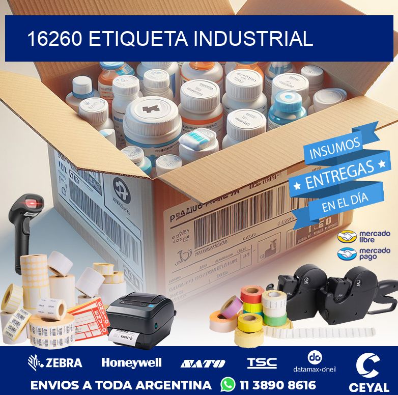 16260 ETIQUETA INDUSTRIAL