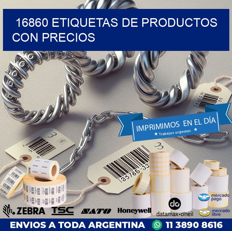 16860 ETIQUETAS DE PRODUCTOS CON PRECIOS