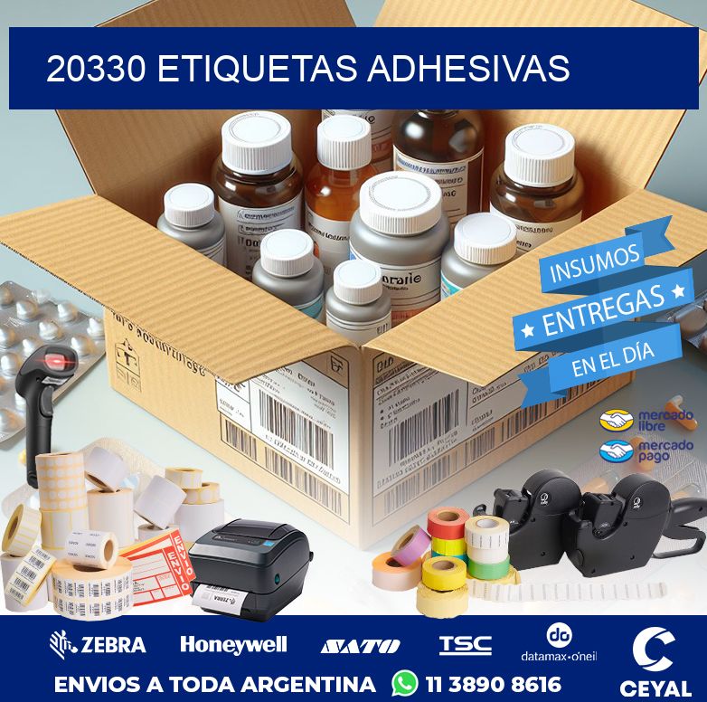 20330 ETIQUETAS ADHESIVAS