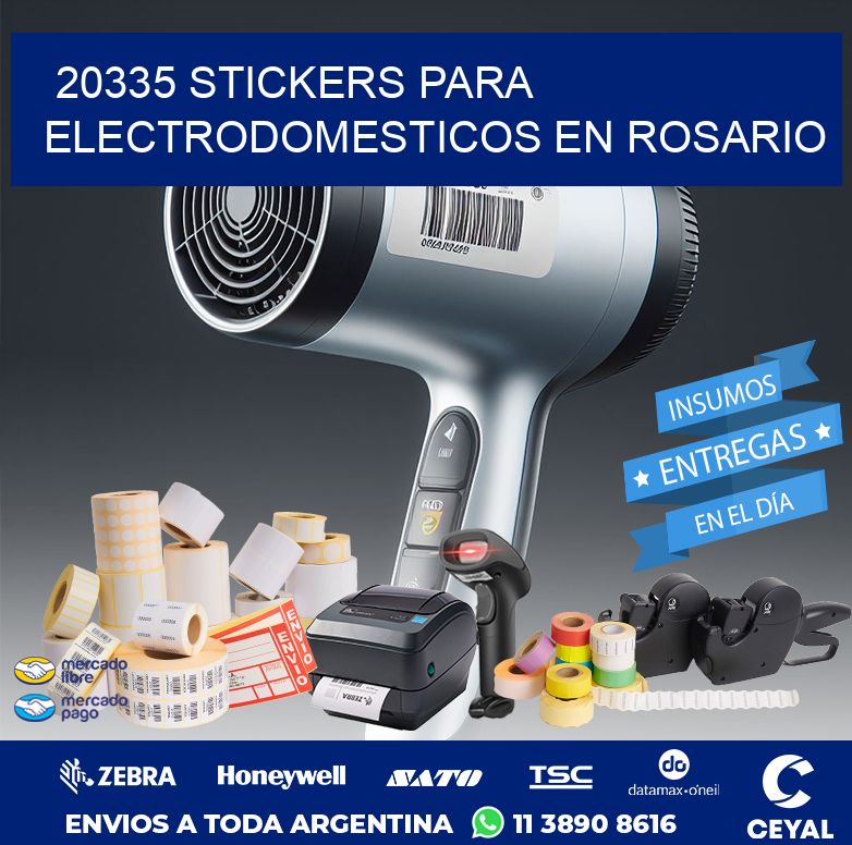 20335 STICKERS PARA ELECTRODOMESTICOS EN ROSARIO