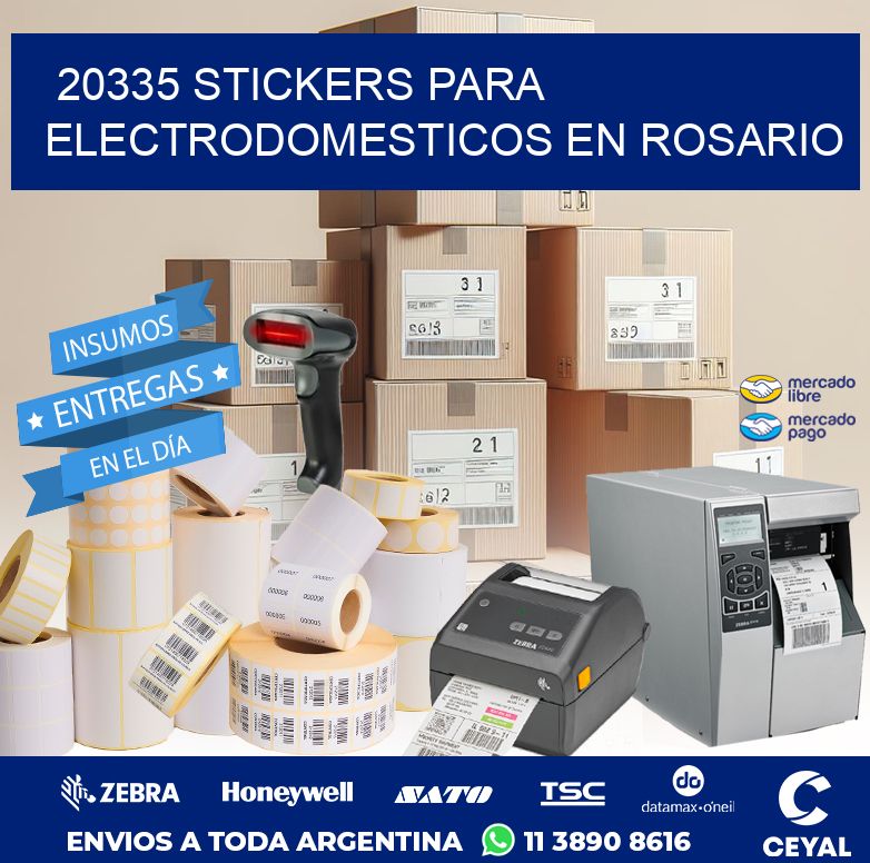 20335 STICKERS PARA ELECTRODOMESTICOS EN ROSARIO