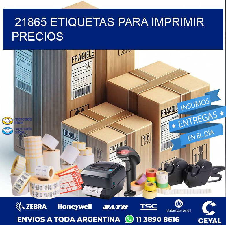 21865 ETIQUETAS PARA IMPRIMIR PRECIOS